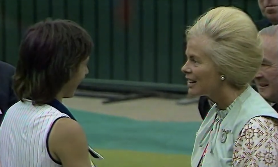 The little-known act of kindness that made the Duchess of Kent a Wimbledon hero Duchess of Kent navratilova at Wimbledon