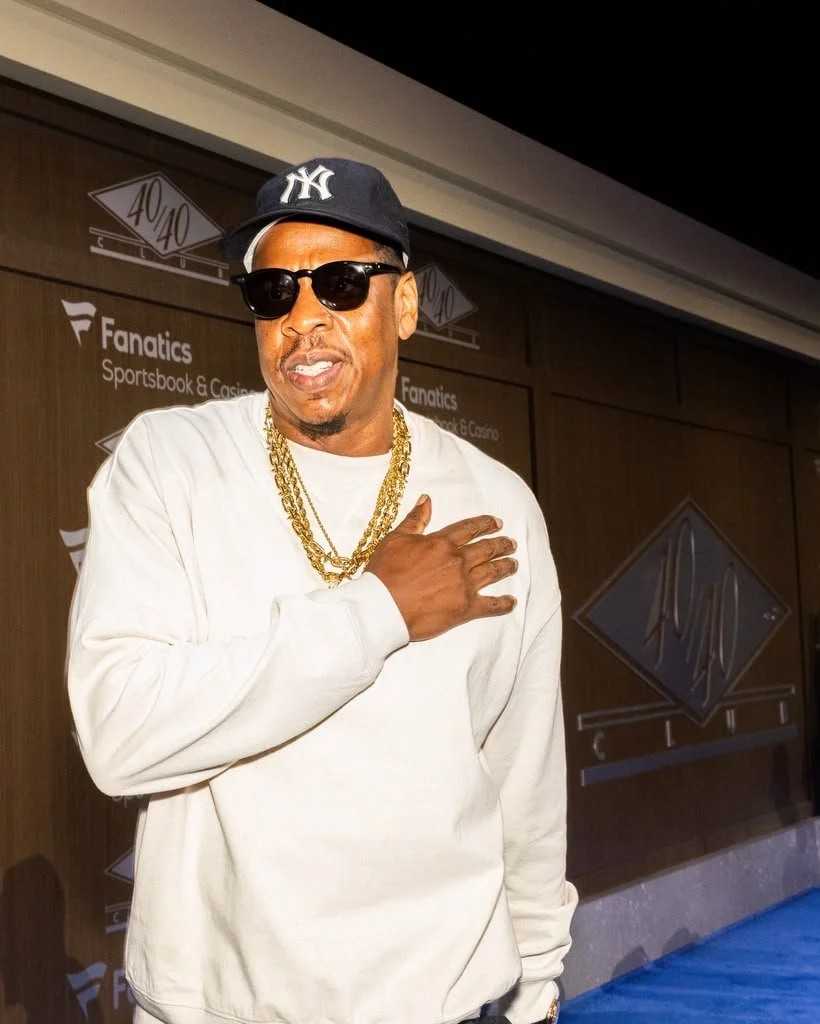 Jay-Z at the 40/40 Club at Fanatics Fest.