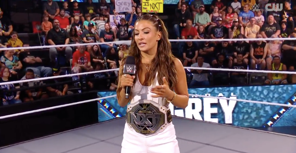 The new NXT women’s champion is a work in progress The new NXT women’s champion is a work in progress