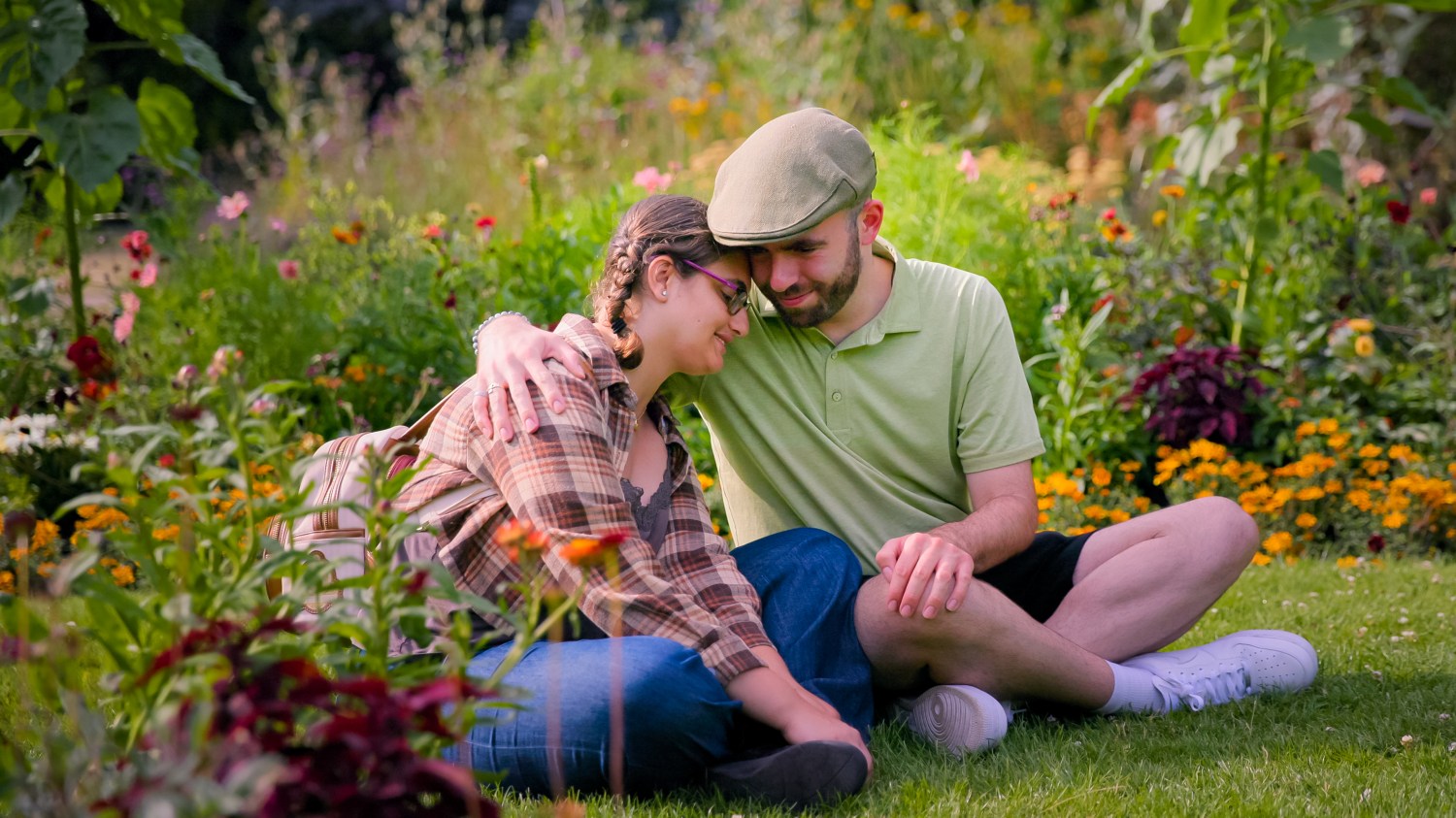Georgie and Connor are pictures during an episode of ‘Love on the Spectrum.’