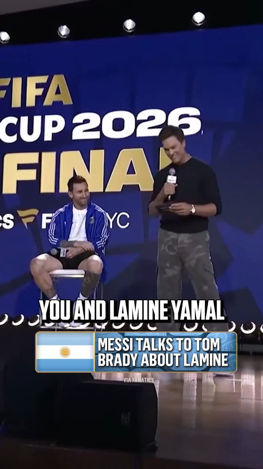 Lionel Messi comments on Lamine Yamal and the photo they took together when Lamine was a baby