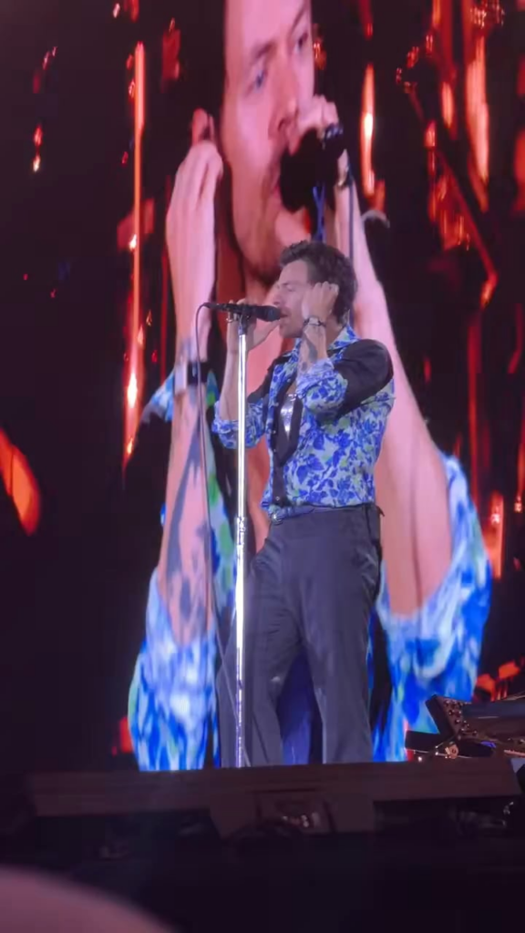 Harry Styles at the last concert of his Wembley stadium residency: “I wanna thank Niall, Zayn, Louis and my dear friend Liam. Nights like these couldn’t happen without every friendship, I wouldn’t be up here without my friends and family, some of who are here tonight.”