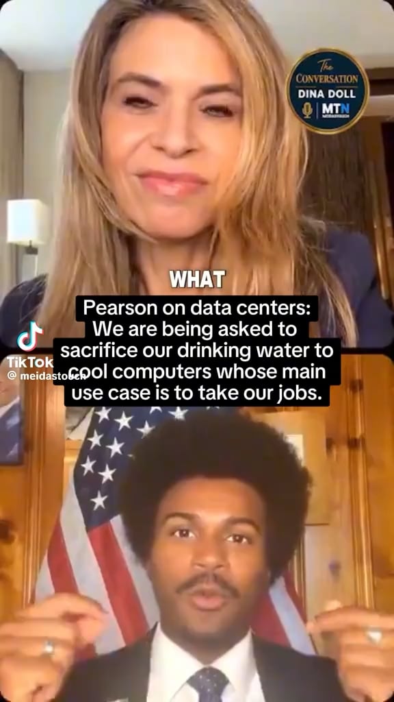 Rep. Justin Pearson on data centers: We are being asked to sacrifice our drinking water to cool computers whose main use case is to take our jobs.