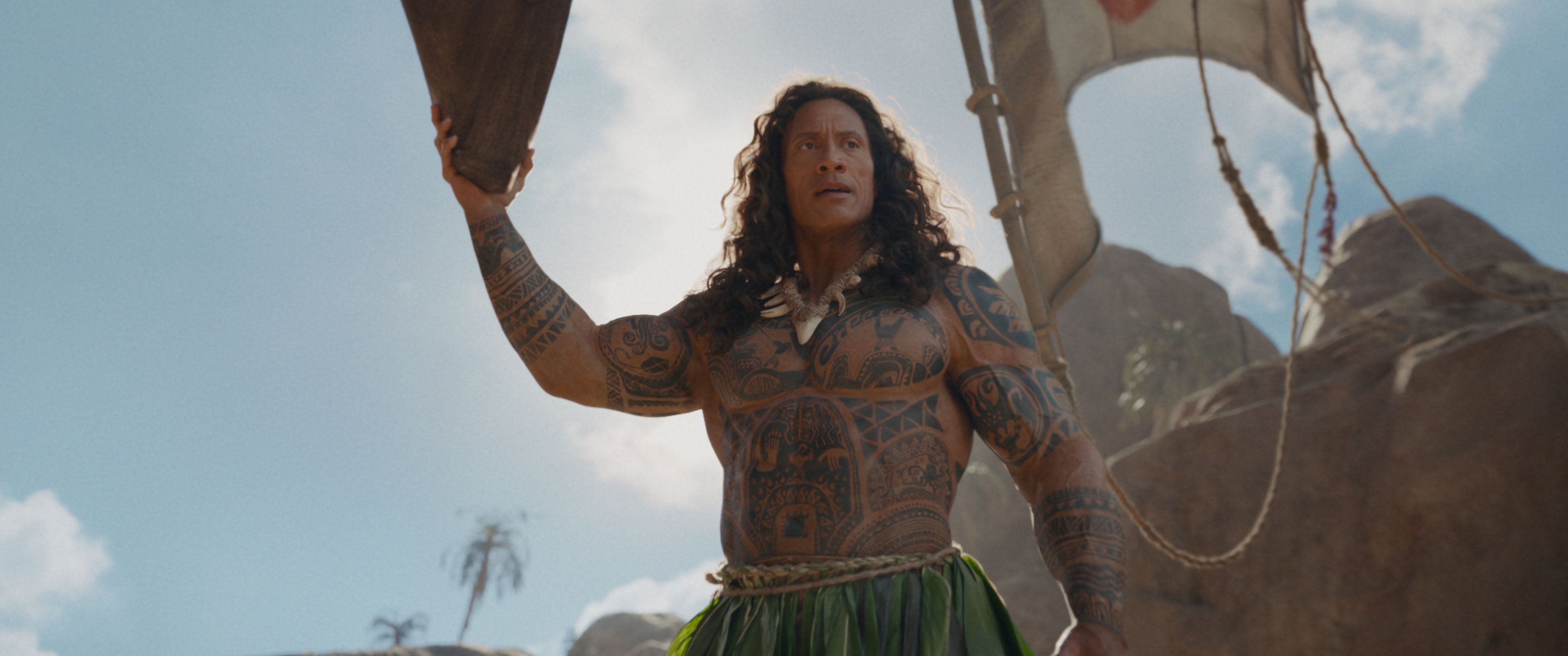 Dwayne Johnson in 'Moana'