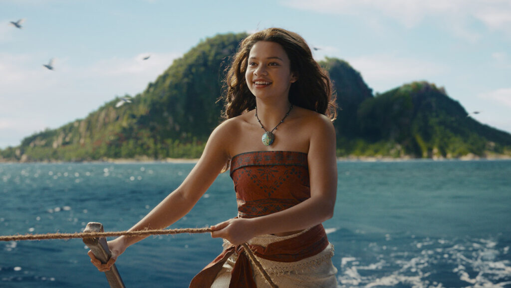 Moana Box Office: Disney’s Live-Action Remake Struggles in Opening Catherine Laga'aia in Disney's live-action 'Moana.'