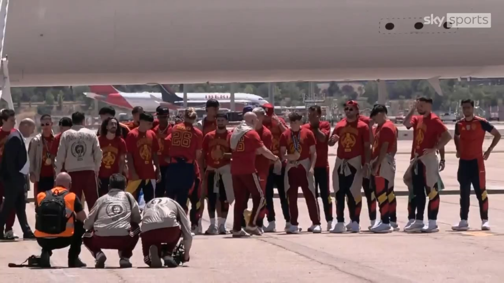 World Champions Spain have arrived back home after beating Argentina 1-0 to claim their second World Cup title in 16 years