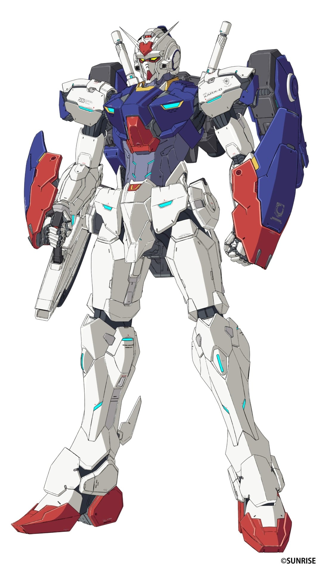 Mobile Suit Gundam RG XARX-ZERO Gundam Zero character design.