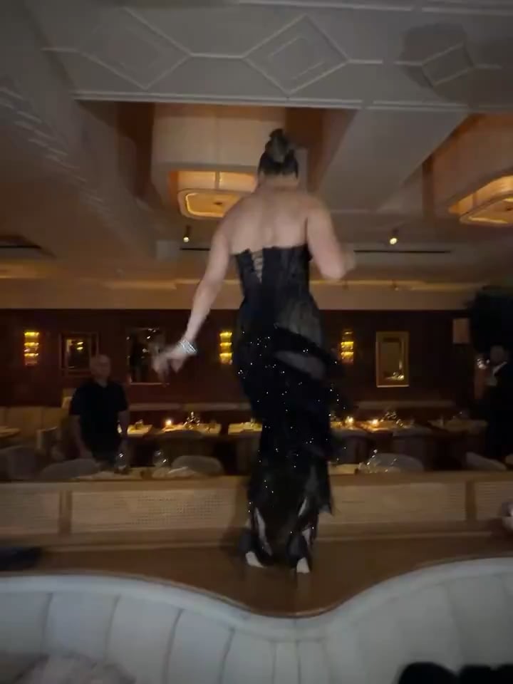 JLo celebrating her 57th birthday last night with her friends in Paris✨✨
