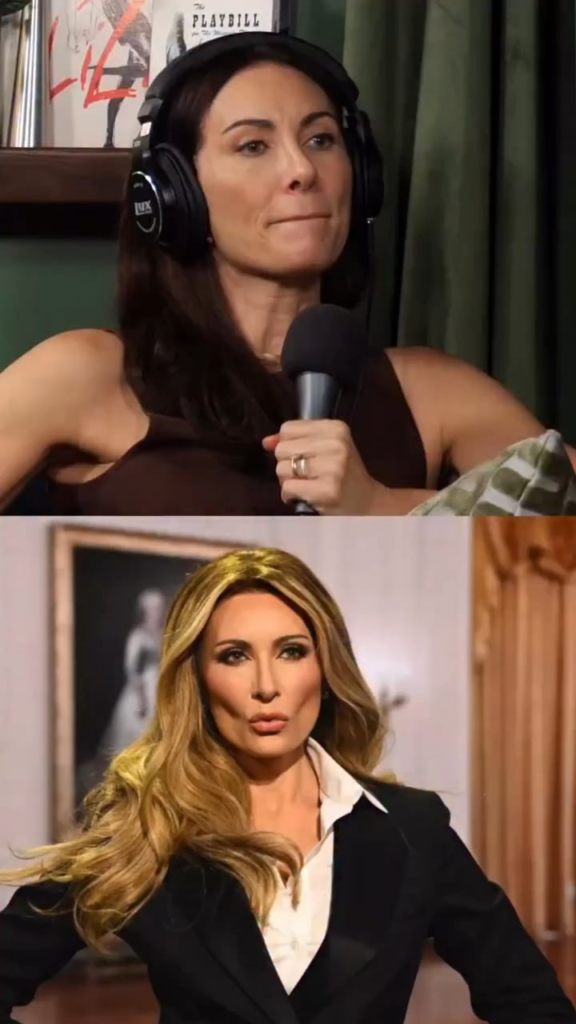Actress Laura Benanti was doxed and had to move because of her impression of Melaina Trump on The Late Show With Stephen Colbert Actress Laura Benanti was doxed and had to move because of her impression of Melaina Trump on The Late Show With Stephen Colbert