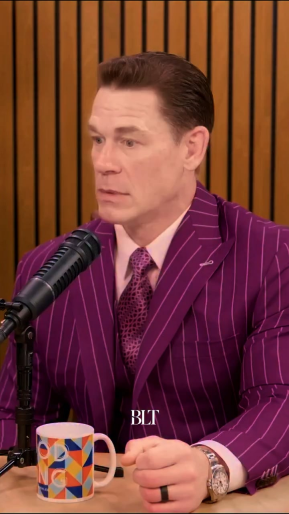 John Cena wants to honor the luck he’s been given in life