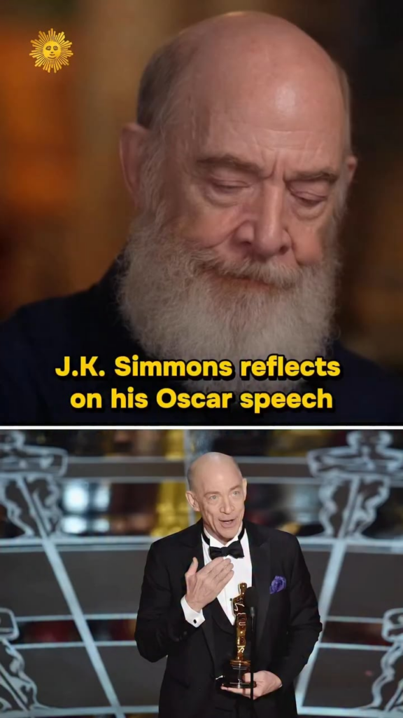 J.K. Simmons talks about how his Oscar speech where he said "call your mom, call your dad" led to really dramatic stories of reconciliations