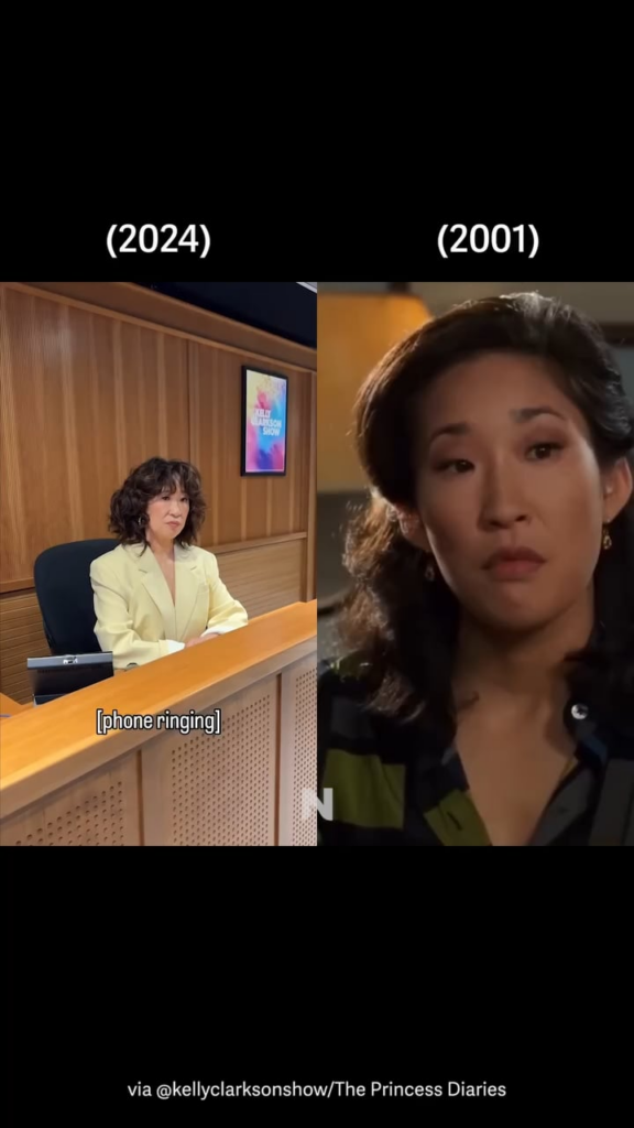 Happy 55th birthday to Sandra Oh, here's her reenacting her 'The Princess Diaries' scene
