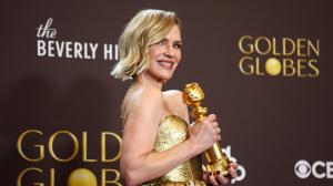 Rhea Seehorn at the 2026 Golden Globes