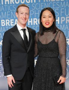 Mark Zuckerberg and Priscilla Chan