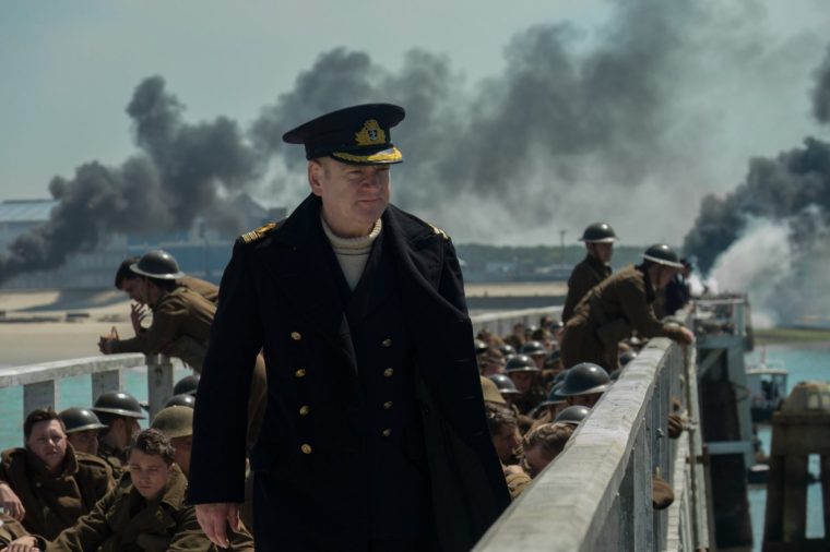 Dunkirk (12A) Warner Bros Kenneth Branagh Film still from Warner Bros Mediapass Christopher Nolan, 106 mins, starring: Fionn Whitehead, Tom Glynn-Carney, Jack Lowden, Harry Styles, Aneurin Barnard, James D'Arcy, Barry Keoghan, Kenneth Branagh, Cillian Murphy, Mark Rylance, Tom Hardy