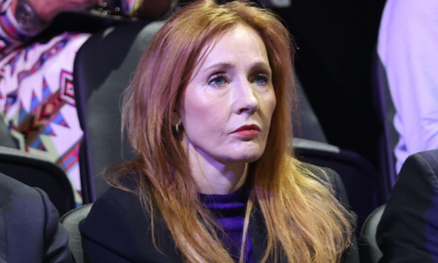 JK Rowling criticised for posting image of trans woman that was taken at an angle that showed under the woman’s skirt