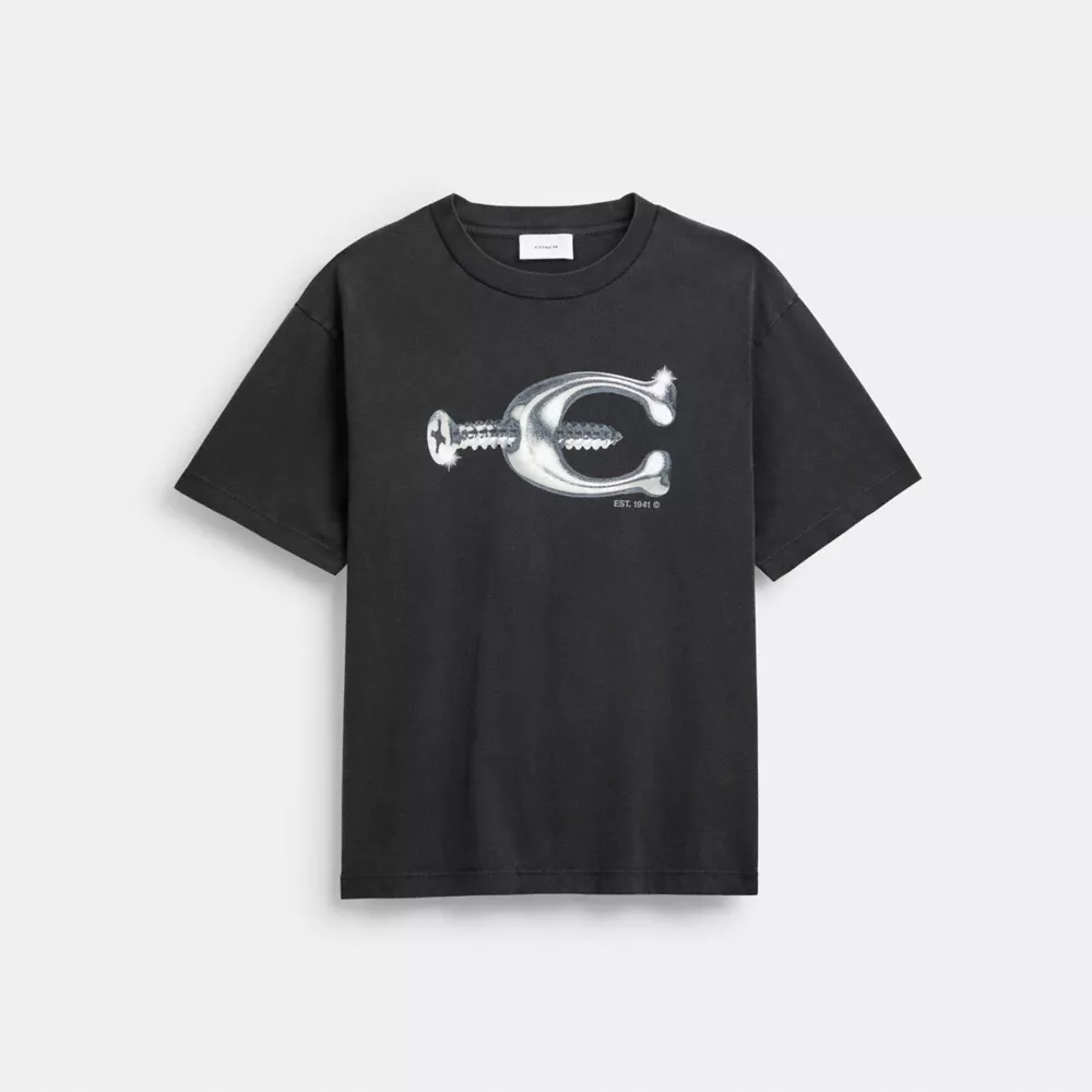 Hardware Relaxed T-Shirt in Organic Cotton