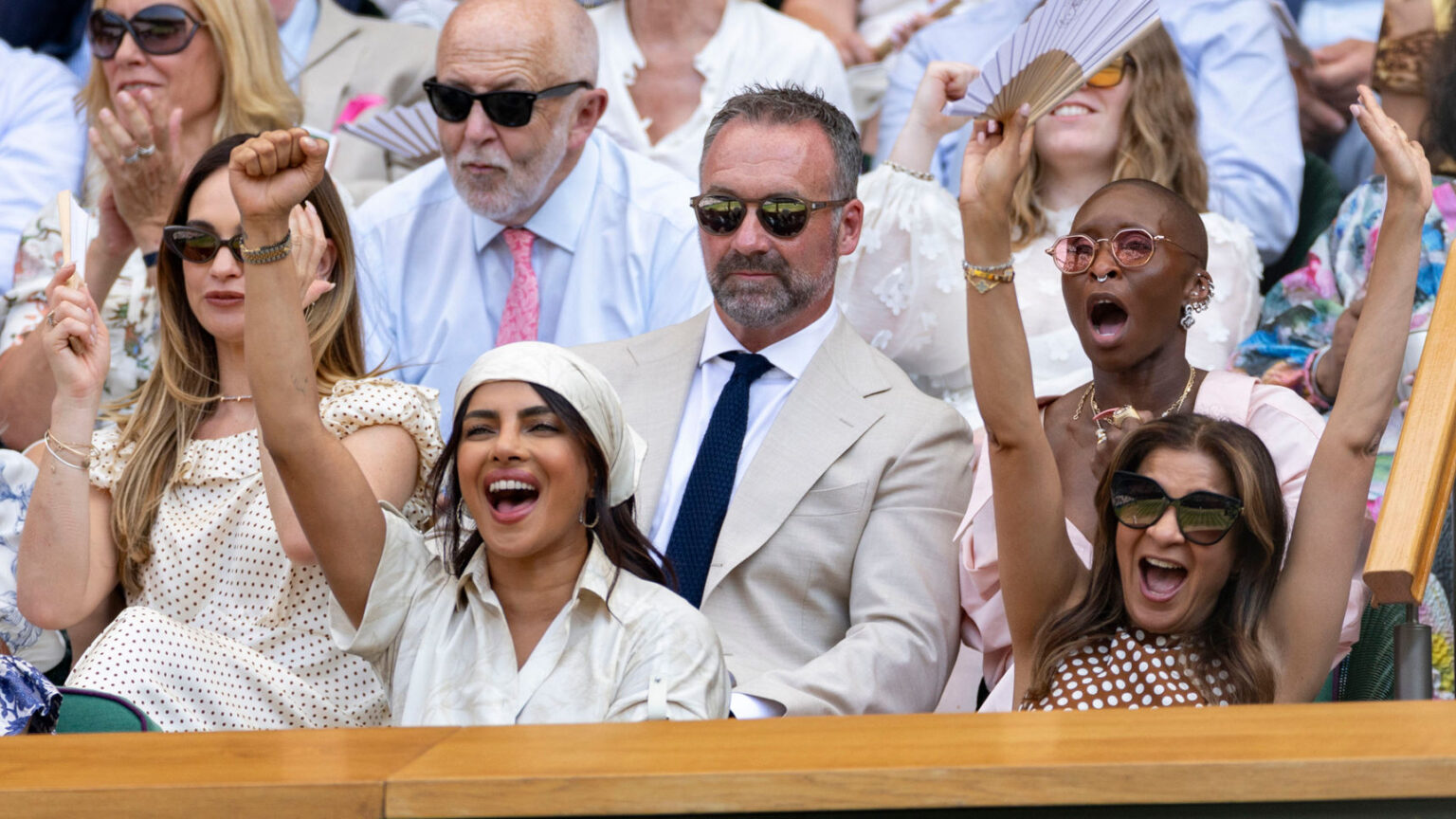 Stars of film and TV join the Royal Box on Day 11 – Wimbledon Stars of film and TV join the Royal Box on Day 11 - Wimbledon