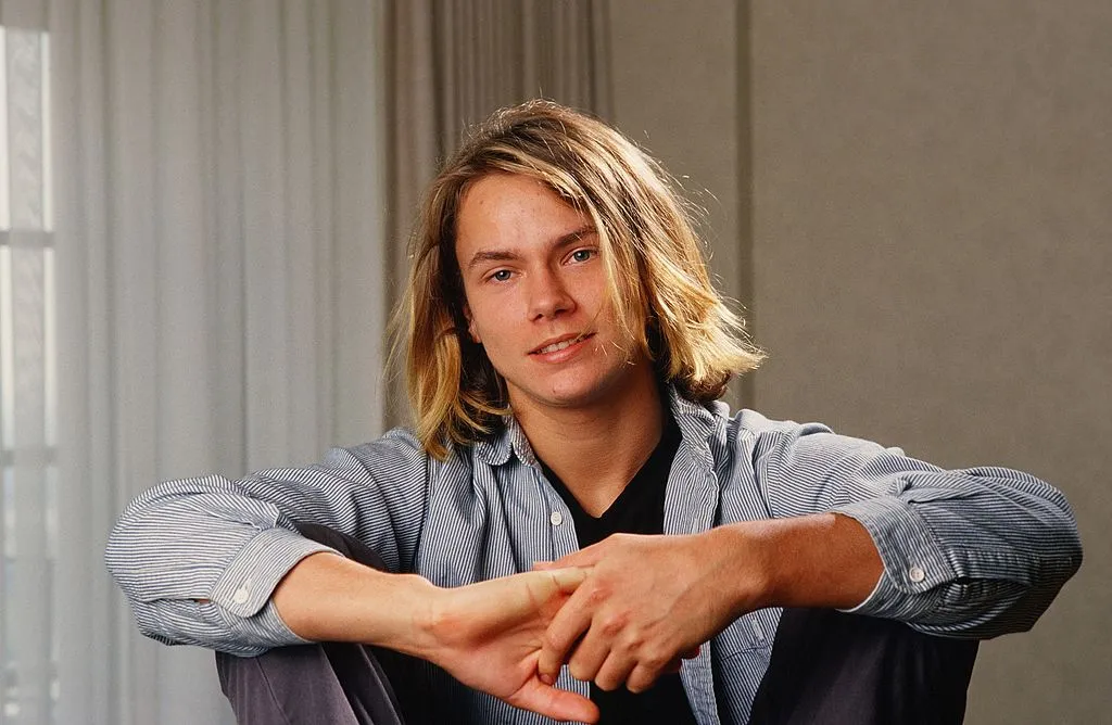 Actor River Phoenix (1970 - 1993), star of 