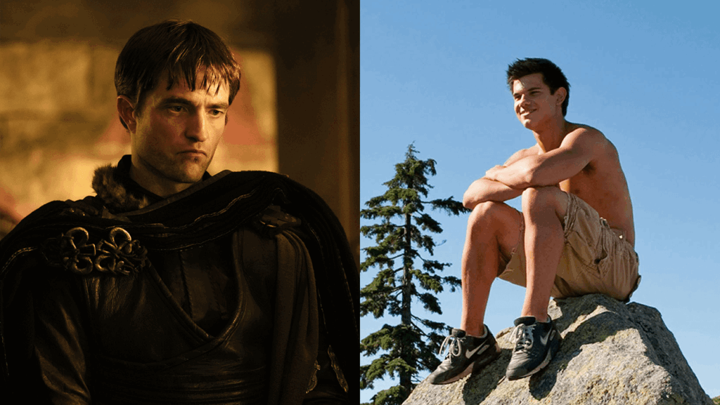 Robert Pattinson Compares The Odyssey Character to Jacob in Twilight Robert Pattinson in 'The Odyssey' and Taylor Lautner in 'The Twilight Saga: Eclipse.'