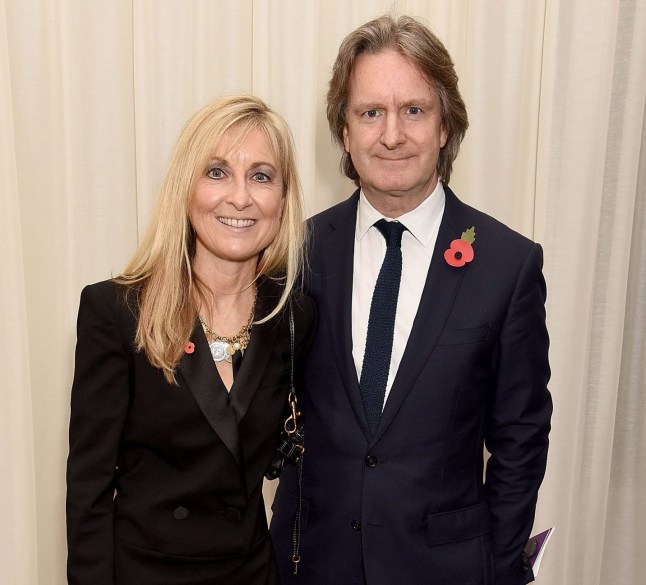 Fiona Phillips and Martin Frizell