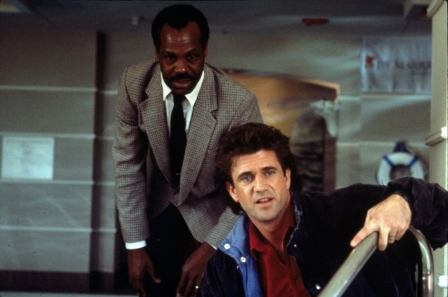 Editorial use only Mandatory Credit: Photo by Snap/Shutterstock (390861bs) FILM STILLS OF 'LETHAL WEAPON 2' WITH 1989, MEL GIBSON, DANNY GLOVER, MULLET, POLICE, COP IN 1989 VARIOUS