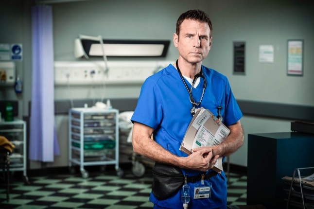 David Hide promo picture in Casualty