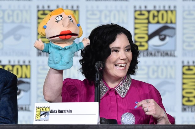 Alex Borstein attends a panel for "Family Guy" during Comic-Con International on Saturday, July 27, 2024, in San Diego. (Photo by Richard Shotwell/Invision/AP)