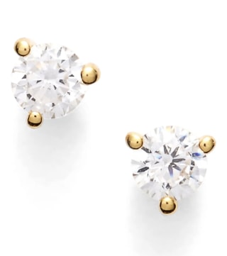 Nordstrom Gift Boxed Cubic Zirconia Stud Earrings 