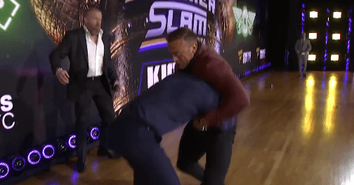 Gunther vs. Nick Aldis set for WWE SummerSlam after Fanatics Fest brawl Gunther vs. Nick Aldis set for WWE SummerSlam after Fanatics Fest brawl