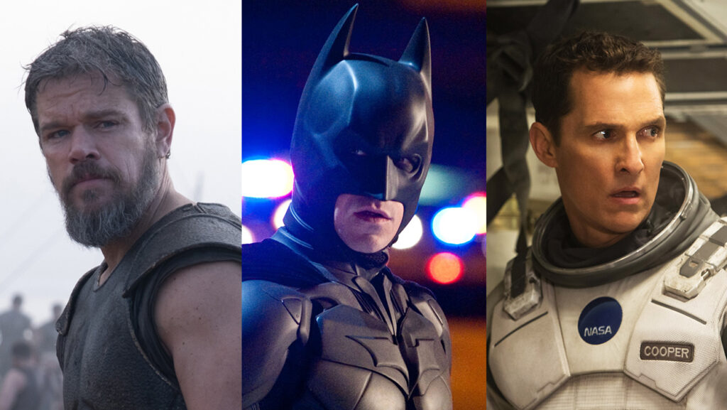 Christopher Nolan Movies Ranked From Worst to Best The Odyssey Dark Knight Rises Interstellar