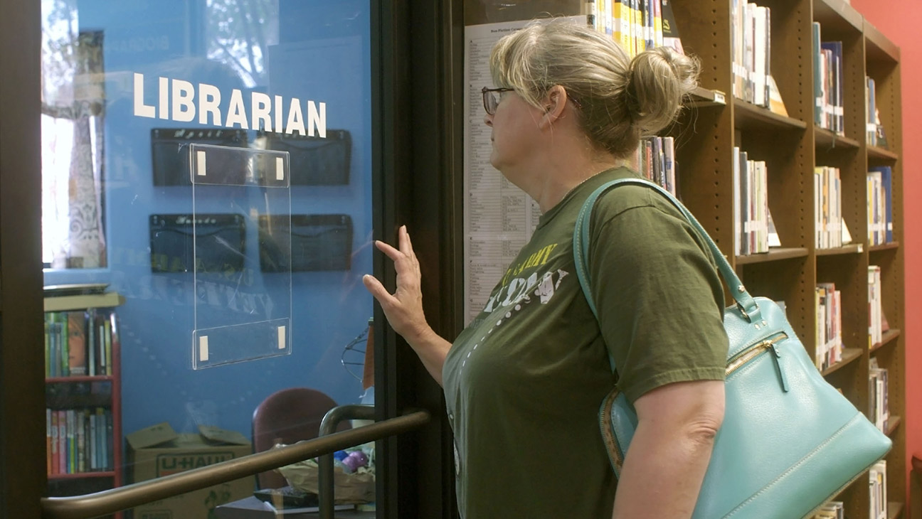 A still from The Librarians by Kim A. Snyder, an official selection of the 2025 Sundance Film Festival.