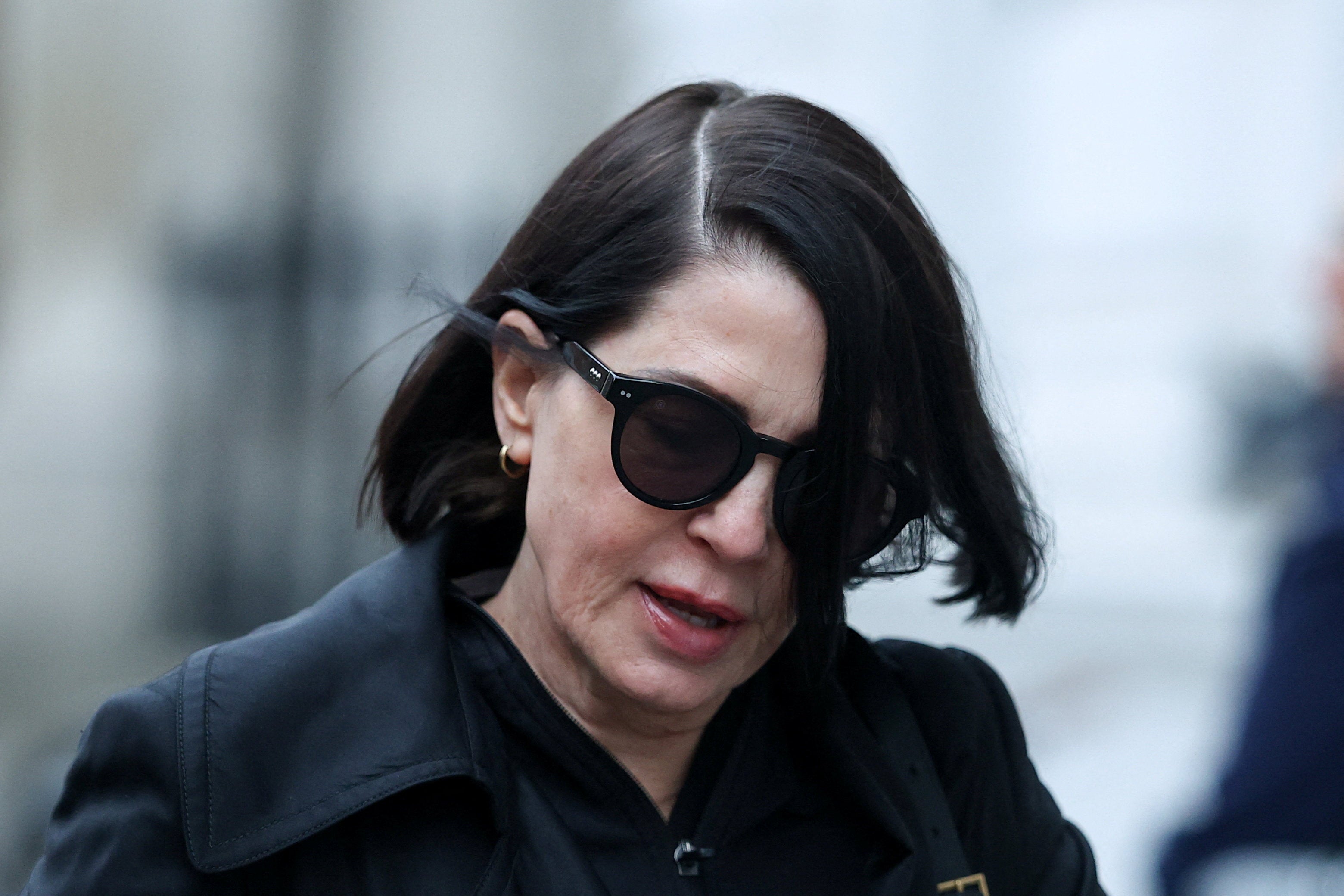 Actor Sadie Frost arrives to attend the start of the nine-week trial lawsuit against Associated Newspapers, publisher of the Daily Mail, which Britain's Prince Harry and others are suing over allegations of privacy breaches dating back 30 years, outside the High Court in London, Britain, January 19, 2026. REUTERS/Toby Melville