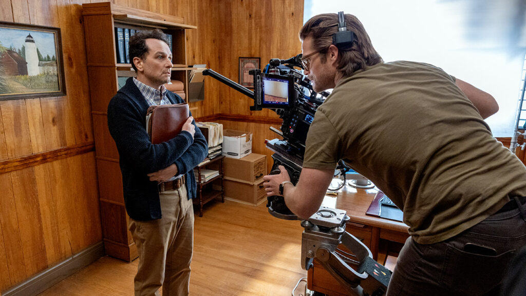 Emmys 2026: ‘Widow’s Bay’ Leads All New Shows With 19 Nominations Matthew Rhys films a trippy scene in episode five of Widow’s Bay.