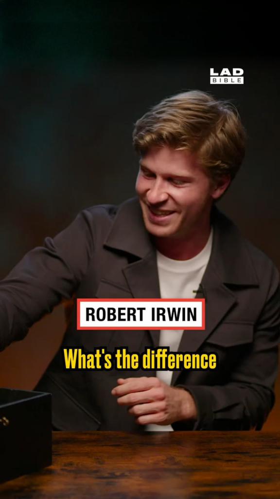 Robert Irwin explains the difference between a crocodile and an alligator