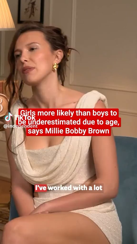 Millie Bobby Brown believes girls are more likely to be underestimated due to their age than boys