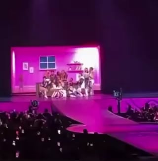 Ariana Grande changes Ricky’s lyric during “thank u next” at the ‘eternal sunshine’ tour in Brooklyn, from “Wrote some songs about Ricky, now i listen and laugh" to "we always find our way back”