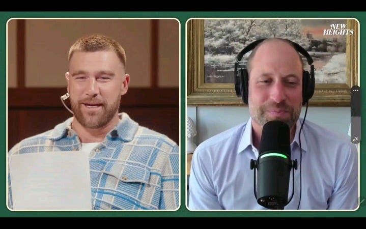Travis invited Prince William to appear on his podcast when he met William not too long ago 👀