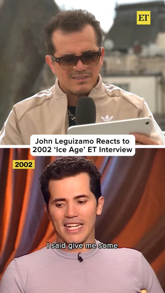 John Leguizamo on playing Sid in "Ice Age": "It allowed me to be really as funny as I wanted to be, in movies I'm more dramatic, usually, but in that I got to be so silly and create this incredible character and creature and it paid my bills!"