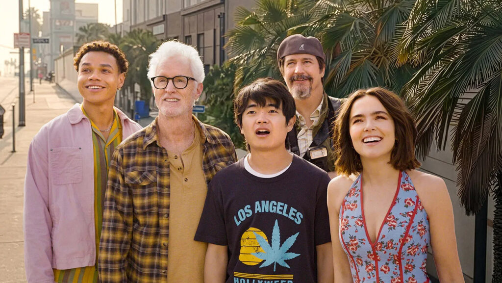 Gail Daughtry and the Celebrity Sex Pass Review: Good Wholesome Hollywood Filth Zoey Deutch and John Slattery in Gail Daughtry and the Celebrity Sex Pass