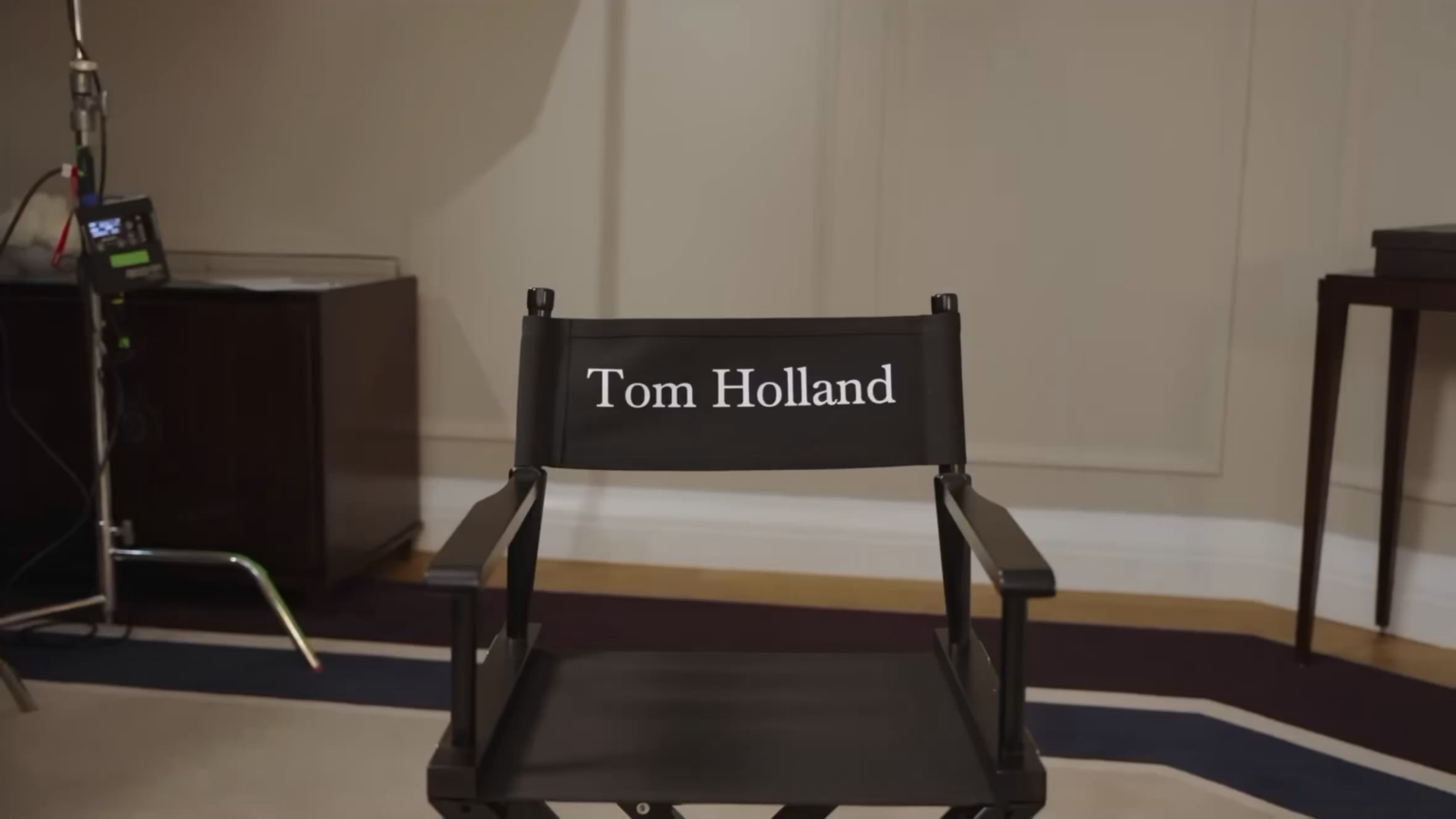 Tom Holland (the actor) meets Tom Holland (the historian) to talk about 'The Odyssey' on a podcast and they recreate the Spider-Man pointing meme