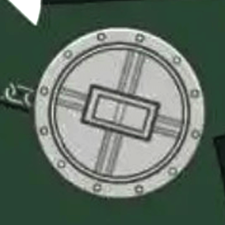 One of Doctor Doom's logos in Avengers: Doomsday.