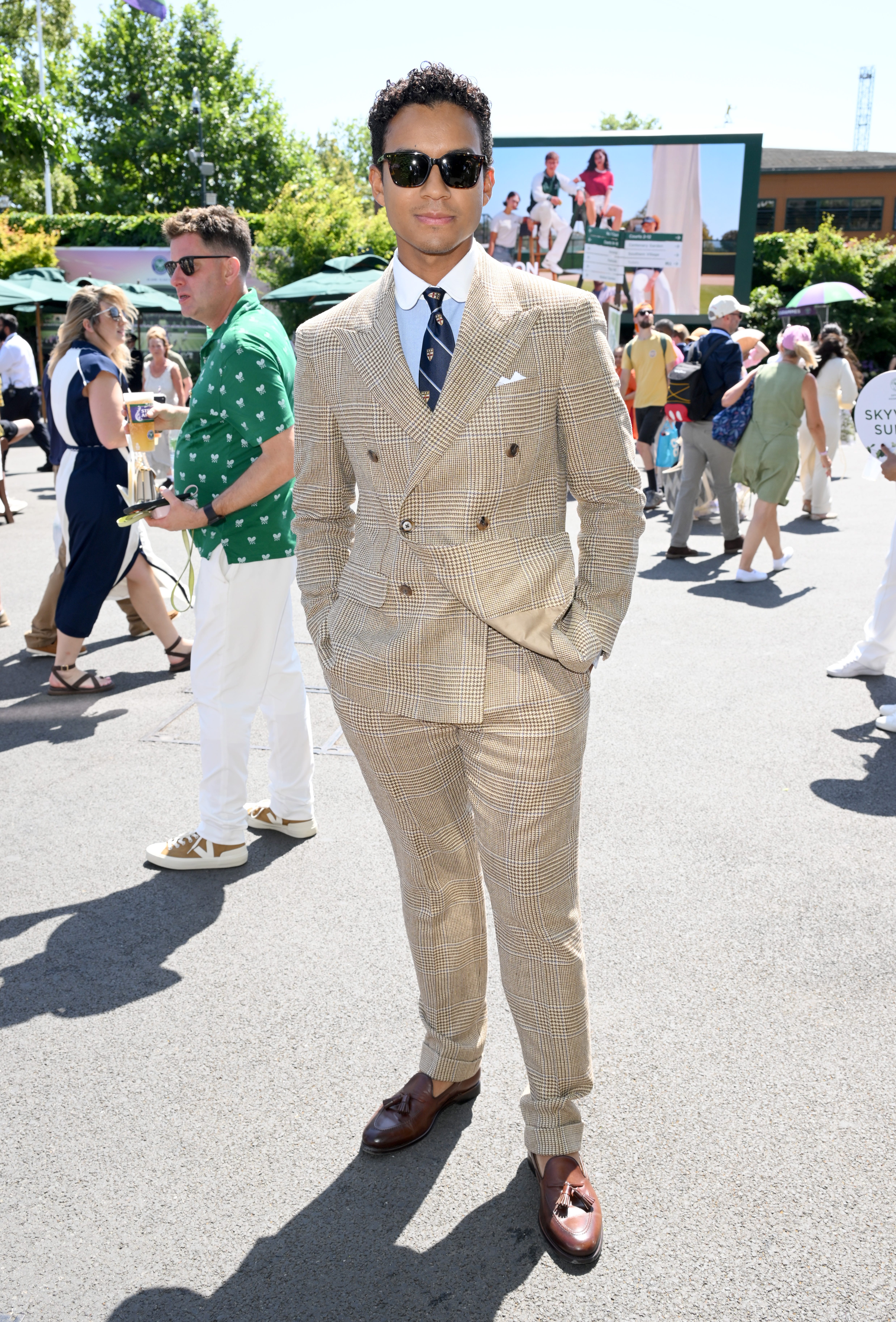 Celebrities Attend The Championships Wimbledon 2026 - Day 14