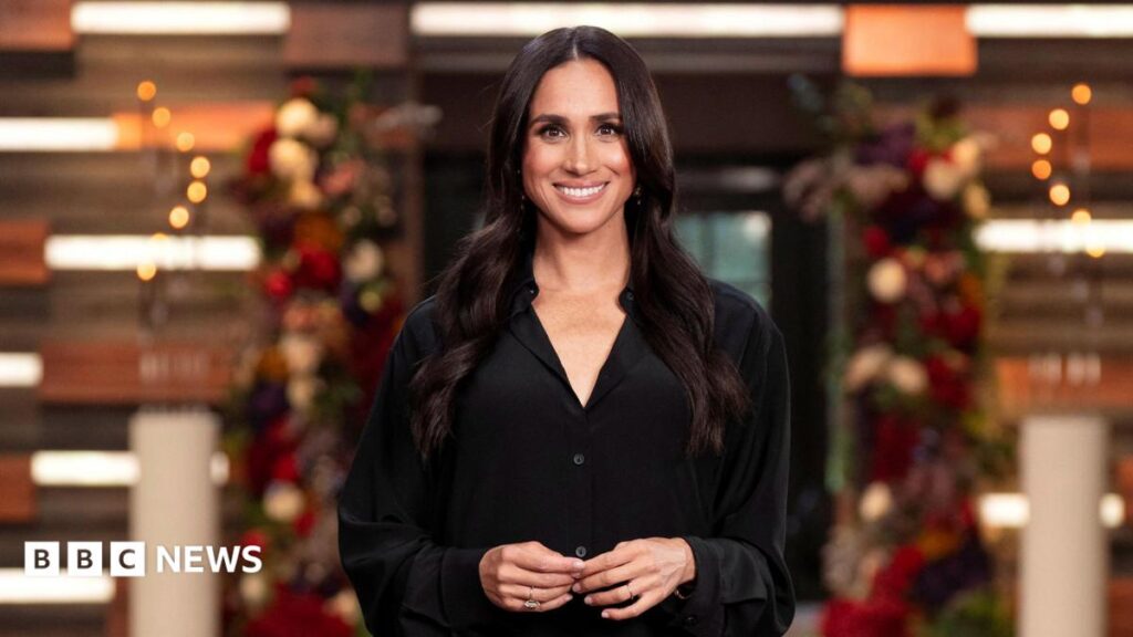 Meghan, Duchess of Sussex, during her appearance as a guest on MasterChef Australia