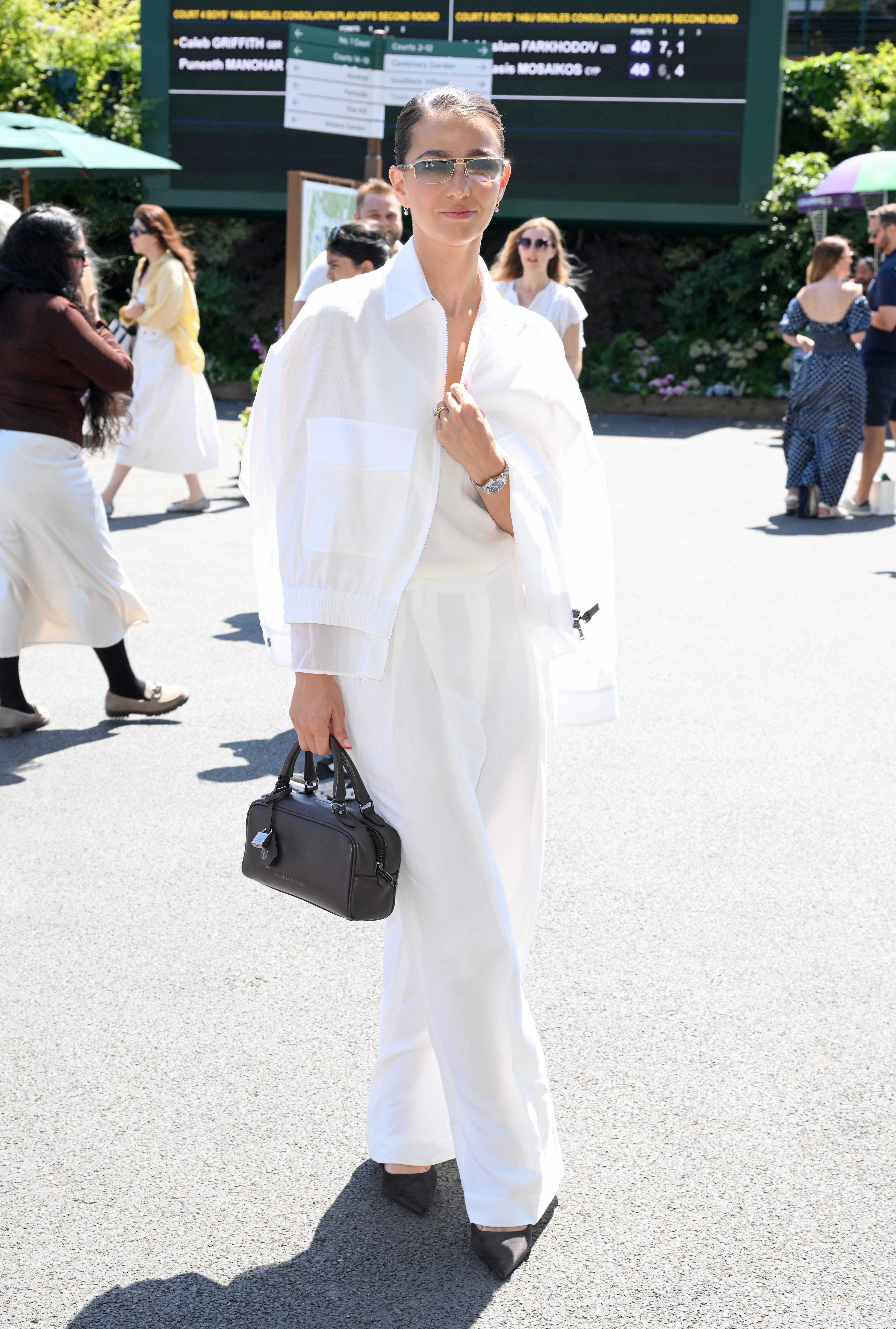 Celebrities Attend The Championships Wimbledon 2026 - Day 14