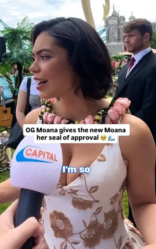 Auli’i Cravalho at the launch of ‘Moana Experience’ in London | June 30, 2026