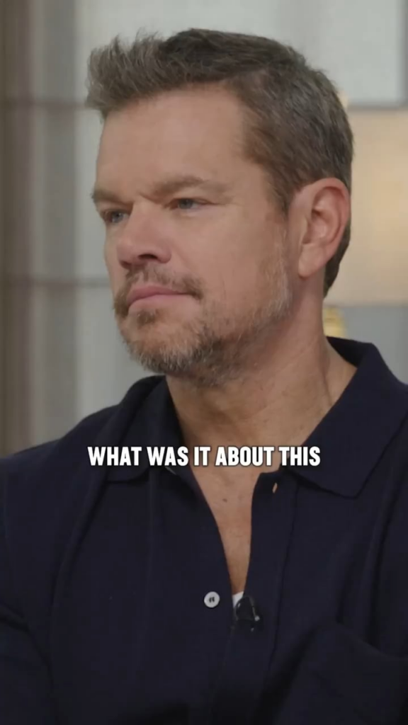 Matt Damon jokes that he got the lead in "The Odyssey" because Leonardo DiCaprio, Christian Bale, Tom Hardy, Matthew McConaughey, John David Washington, Robert Pattinson, Cillian Murphy and Hugh Jackman all passed
