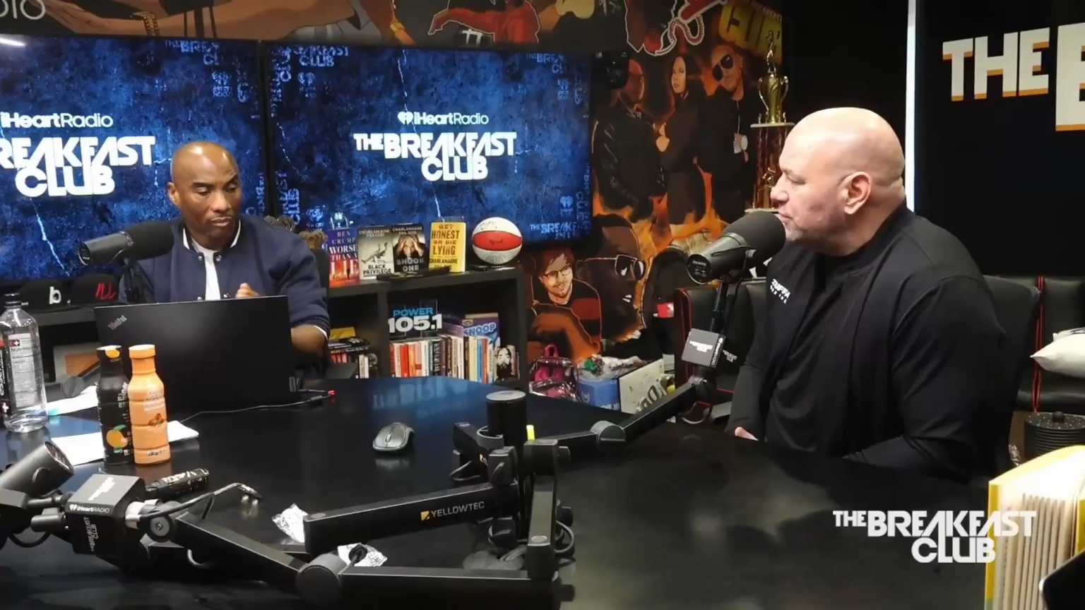 Charlamagne calls out UFC CEO Dana White for “glazing” & being a yes man for Donald Trump