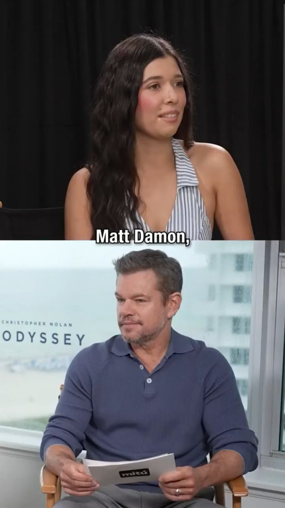 Matt Damon and John Leguizamo recite quotes from ‘The Odyssey’ in Spanish