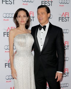 Angelina Jolie and Brad Pitt (Photo by Chelsea Lauren/Variety/Penske Media via Getty Images)